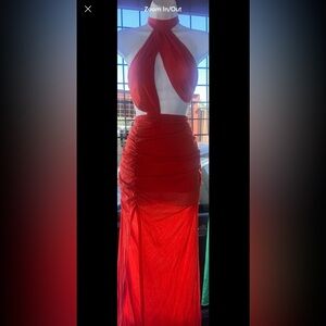 NWT Sister Party Red Halter Dress